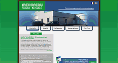 Desktop Screenshot of mechineau-elevage.com